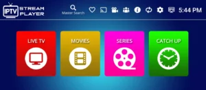 iptv stream player home